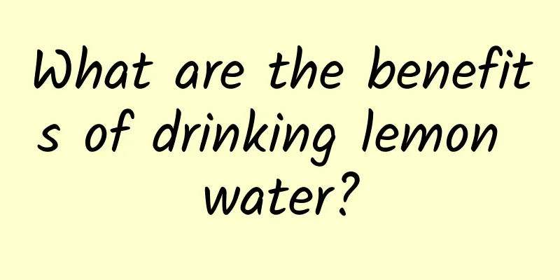 What are the benefits of drinking lemon water?