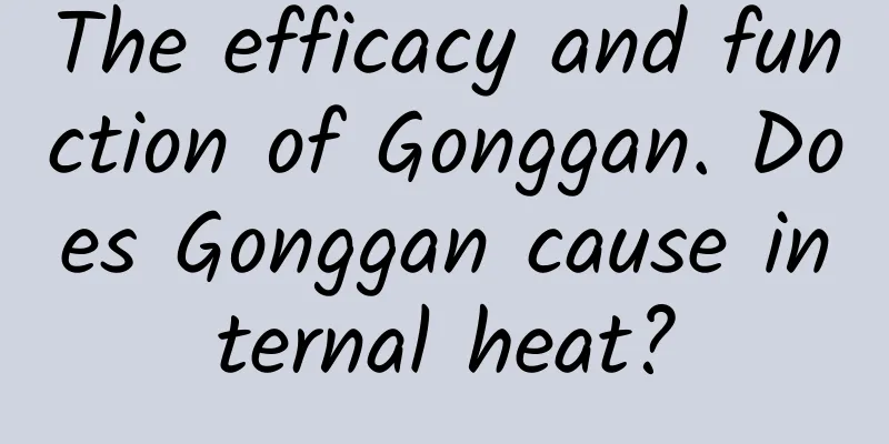 The efficacy and function of Gonggan. Does Gonggan cause internal heat?