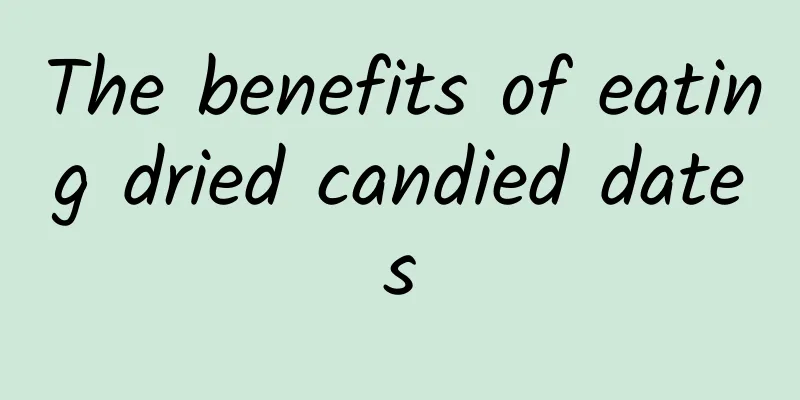 The benefits of eating dried candied dates