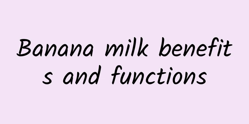 Banana milk benefits and functions