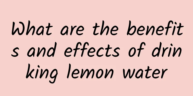 What are the benefits and effects of drinking lemon water