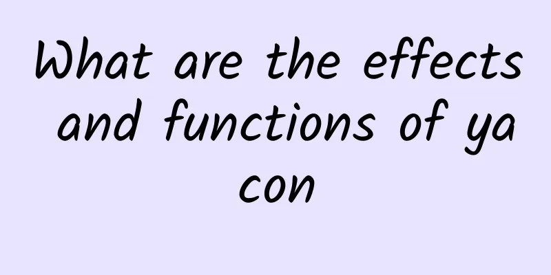 What are the effects and functions of yacon