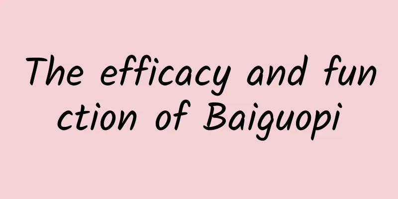 The efficacy and function of Baiguopi