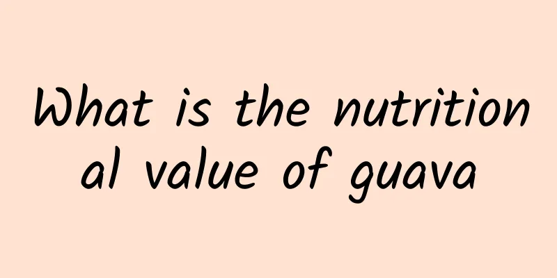 What is the nutritional value of guava