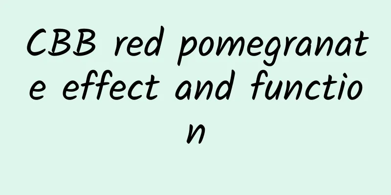 CBB red pomegranate effect and function