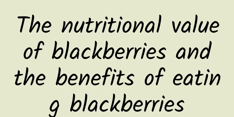 The nutritional value of blackberries and the benefits of eating blackberries