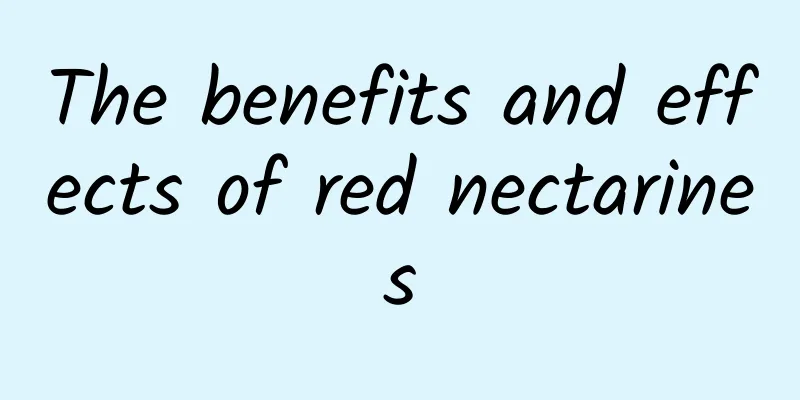 The benefits and effects of red nectarines