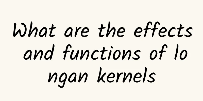 What are the effects and functions of longan kernels