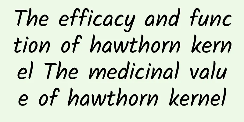 The efficacy and function of hawthorn kernel The medicinal value of hawthorn kernel