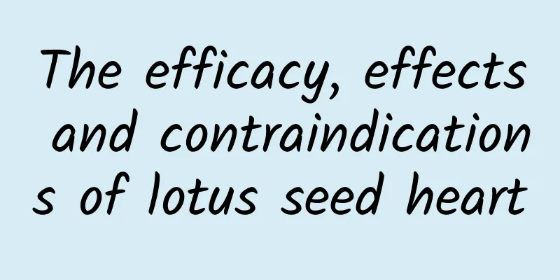 The efficacy, effects and contraindications of lotus seed heart