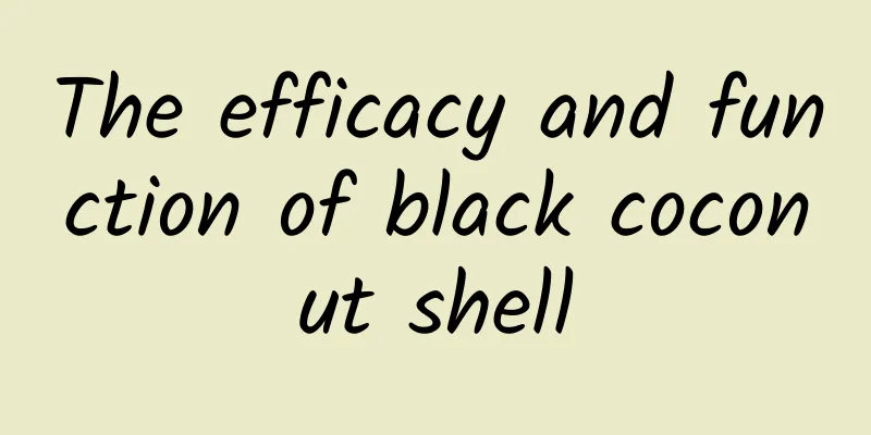 The efficacy and function of black coconut shell