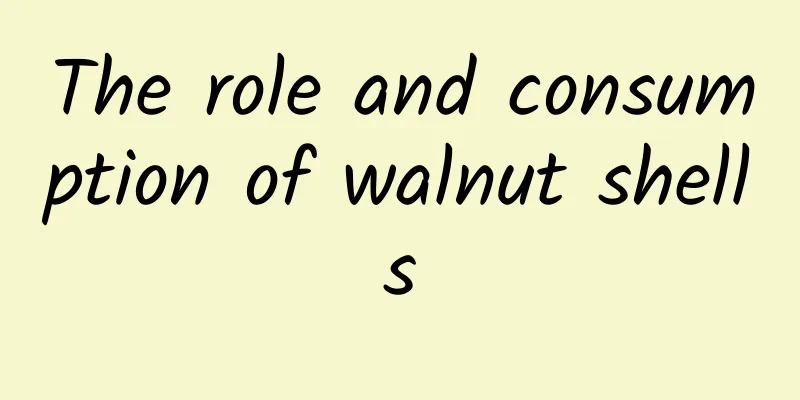 The role and consumption of walnut shells