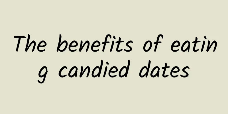 The benefits of eating candied dates