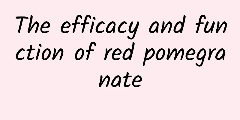 The efficacy and function of red pomegranate