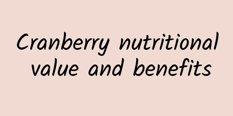 Cranberry nutritional value and benefits