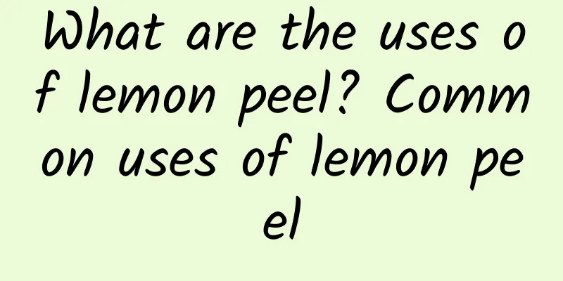 What are the uses of lemon peel? Common uses of lemon peel