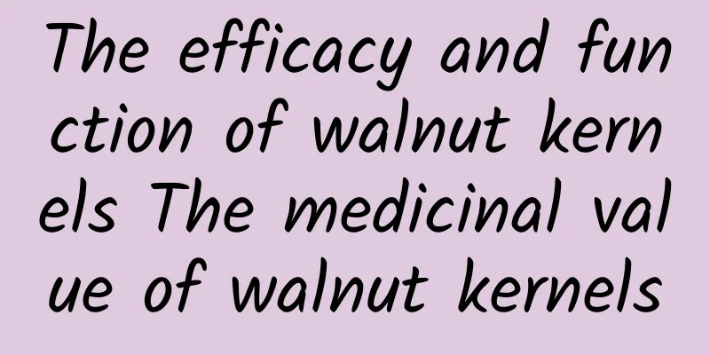 The efficacy and function of walnut kernels The medicinal value of walnut kernels