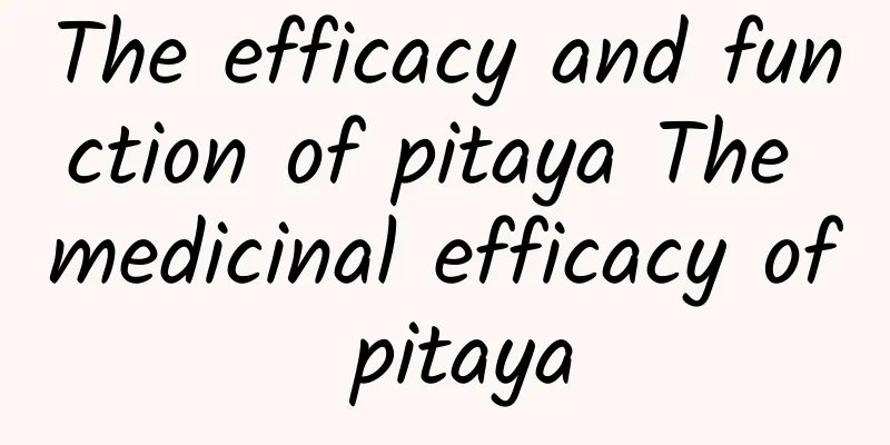 The efficacy and function of pitaya The medicinal efficacy of pitaya