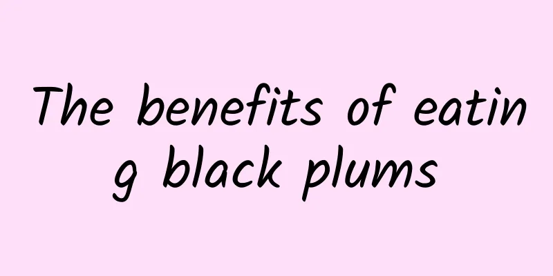 The benefits of eating black plums