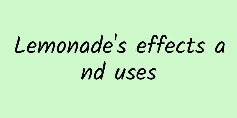 Lemonade's effects and uses