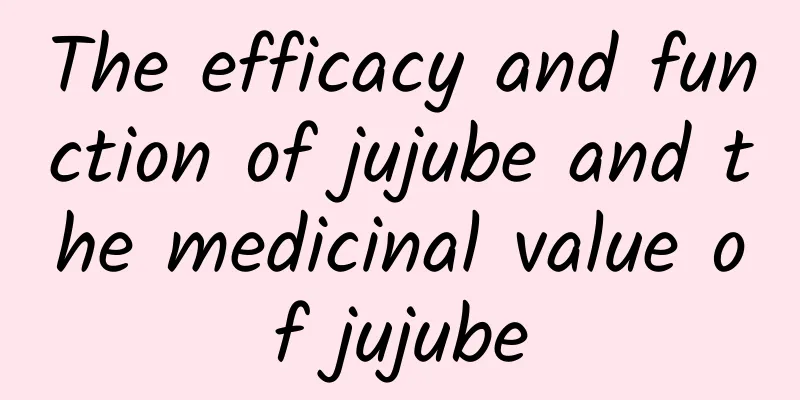 The efficacy and function of jujube and the medicinal value of jujube