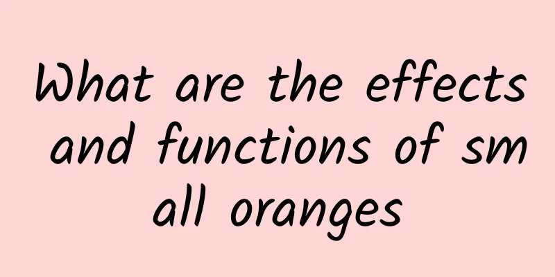 What are the effects and functions of small oranges