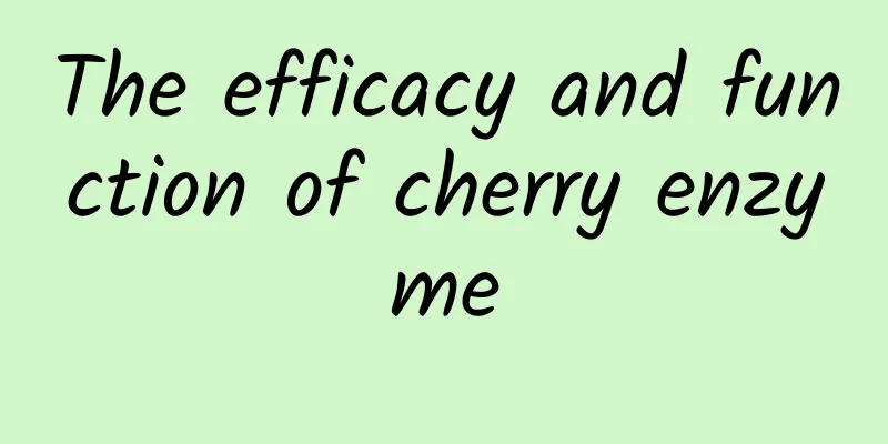 The efficacy and function of cherry enzyme