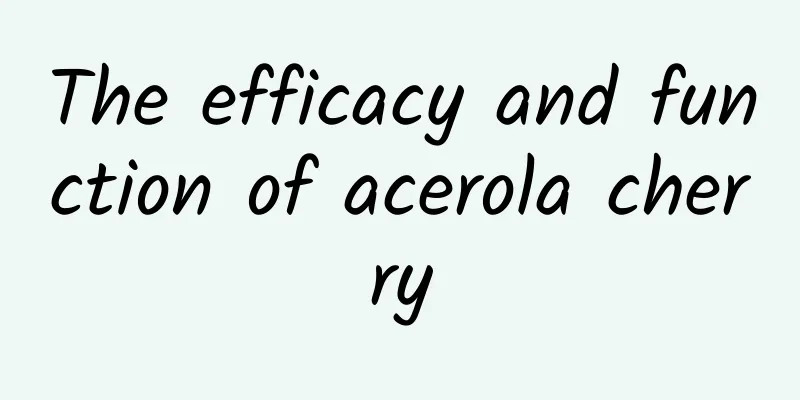 The efficacy and function of acerola cherry