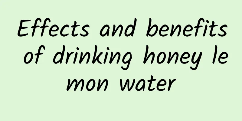 Effects and benefits of drinking honey lemon water