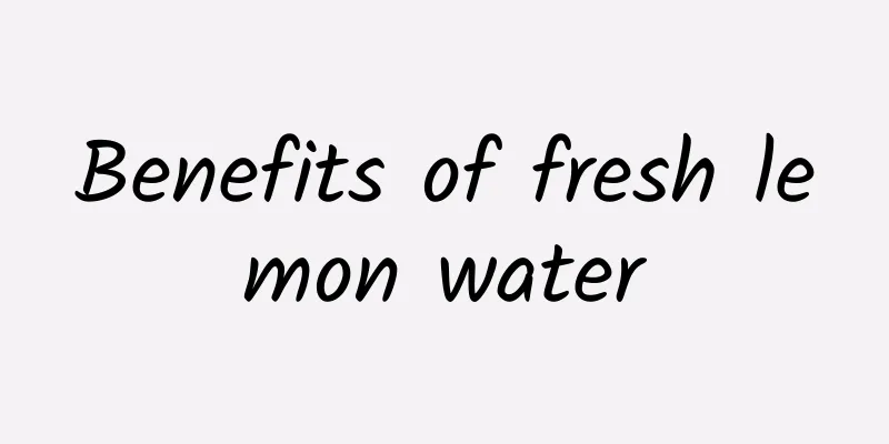 Benefits of fresh lemon water