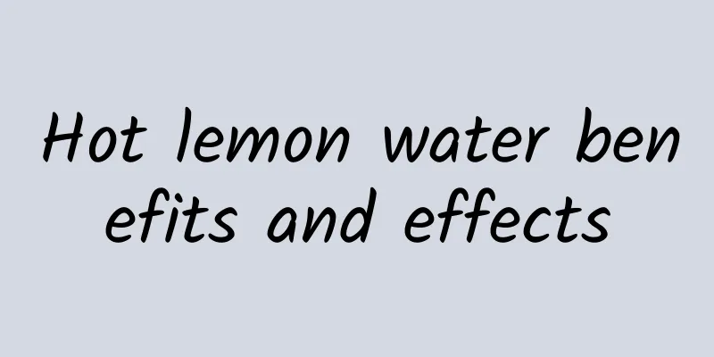 Hot lemon water benefits and effects