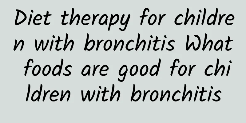 Diet therapy for children with bronchitis What foods are good for children with bronchitis