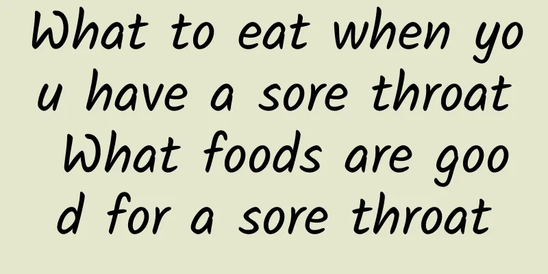 What to eat when you have a sore throat What foods are good for a sore throat