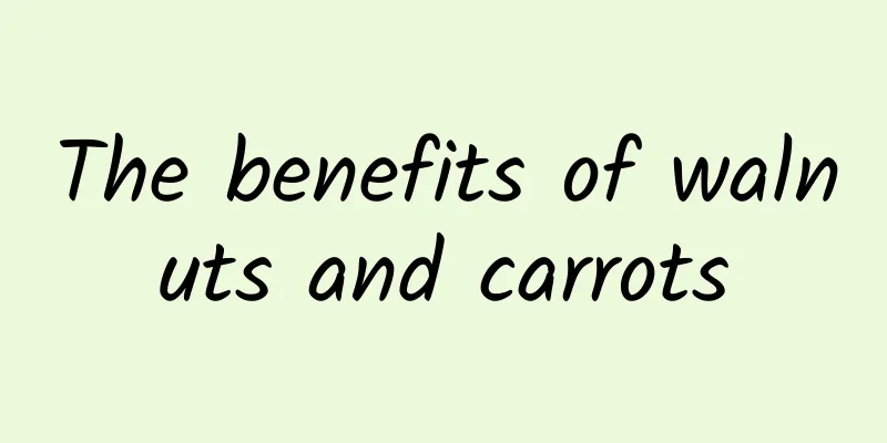 The benefits of walnuts and carrots