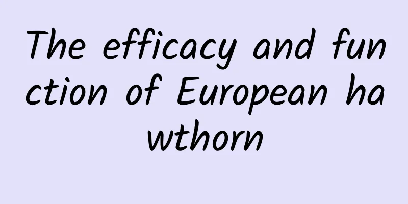 The efficacy and function of European hawthorn