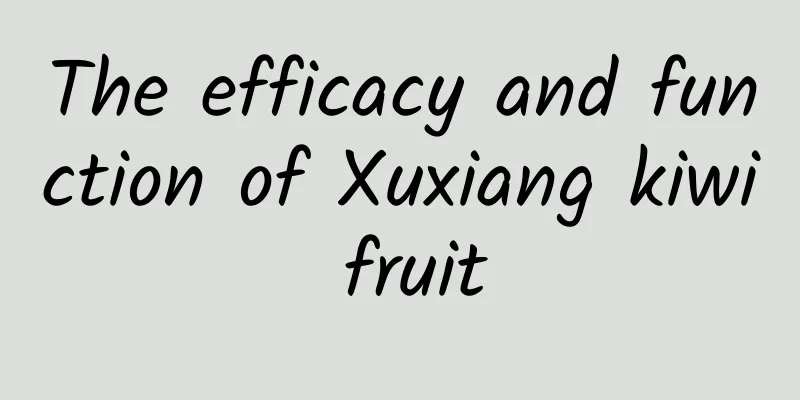 The efficacy and function of Xuxiang kiwi fruit