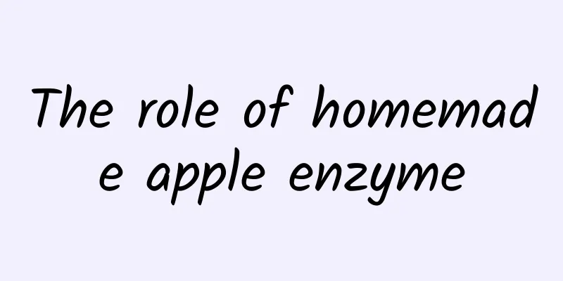 The role of homemade apple enzyme