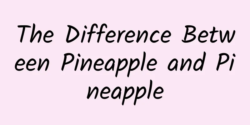 The Difference Between Pineapple and Pineapple