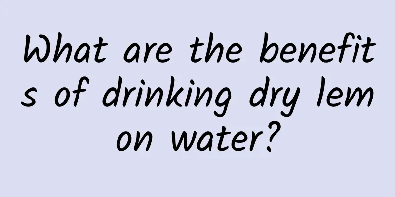 What are the benefits of drinking dry lemon water?