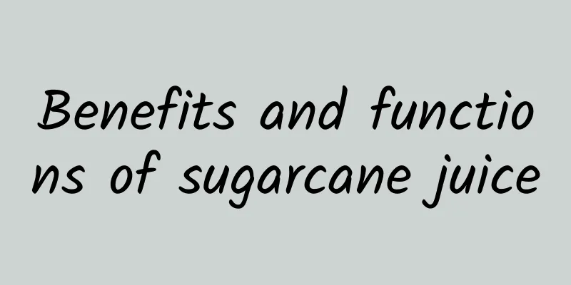 Benefits and functions of sugarcane juice