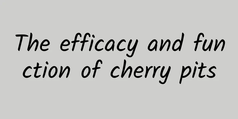 The efficacy and function of cherry pits