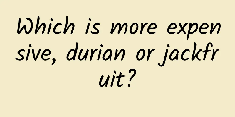 Which is more expensive, durian or jackfruit?