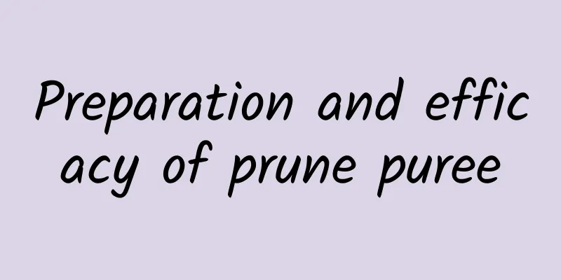 Preparation and efficacy of prune puree