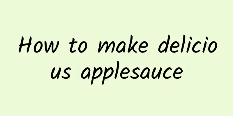 How to make delicious applesauce