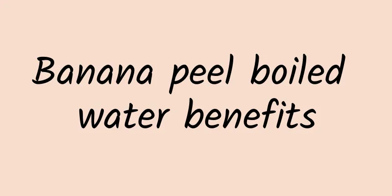 Banana peel boiled water benefits