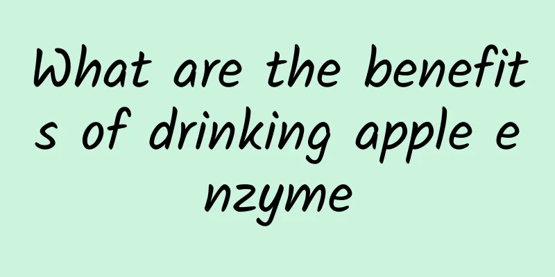 What are the benefits of drinking apple enzyme