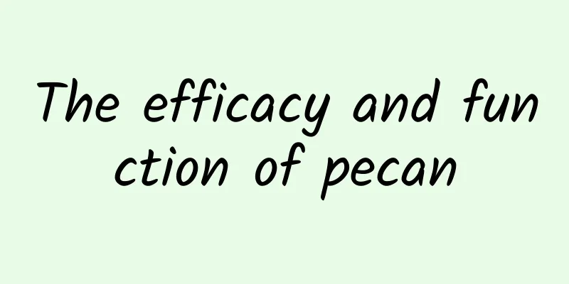 The efficacy and function of pecan