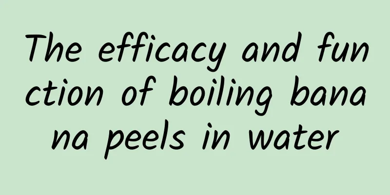 The efficacy and function of boiling banana peels in water