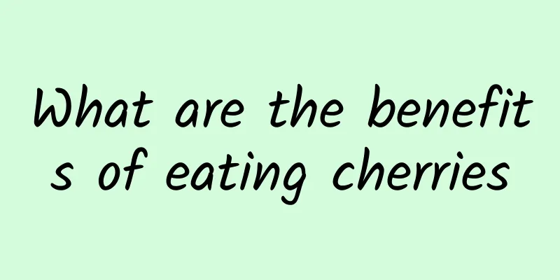 What are the benefits of eating cherries