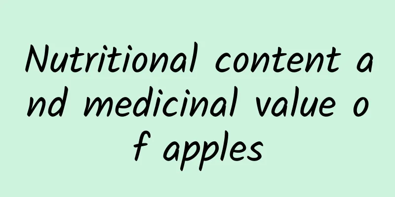 Nutritional content and medicinal value of apples